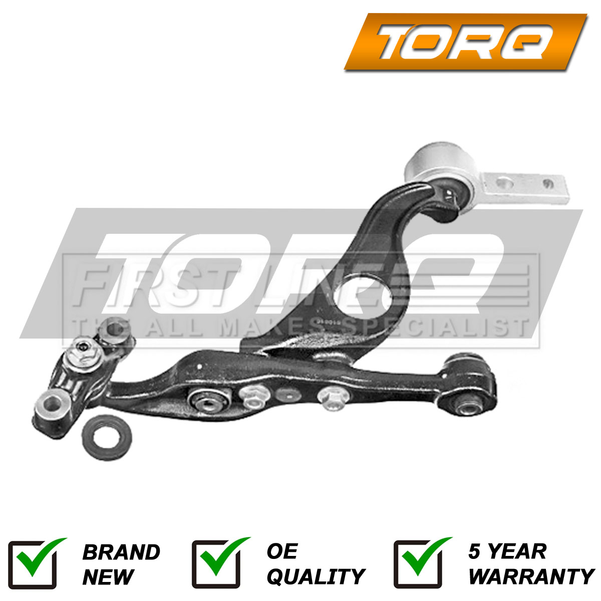 Track Control Arm Front Left Lower Torq Fits Mazda D